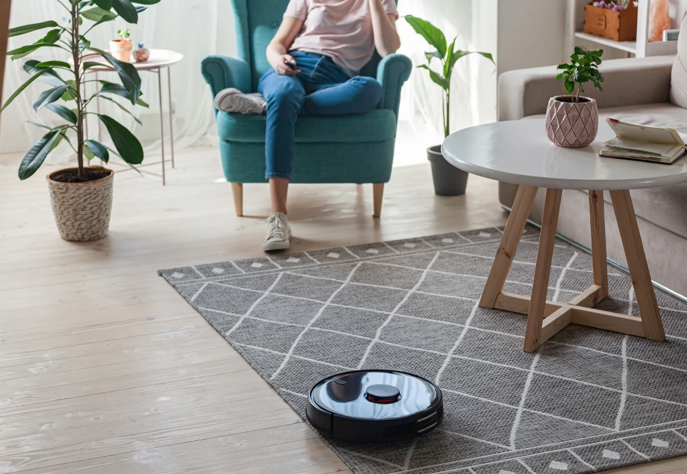 robot vacuum and mop self cleaning